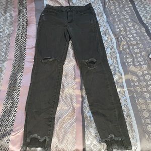 High waisted jeggings